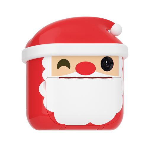 Appareil Photo Instantané Numérique Enfant, 2.4Pouces Écran IPS, Transmission WIFI ,32G TF Carte Père de Noël