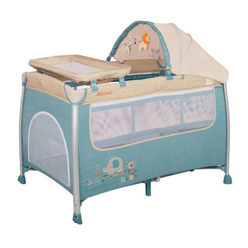 Baninni Lit pliant Nido ZooZoo Deluxe 126 x 66 80 cm
