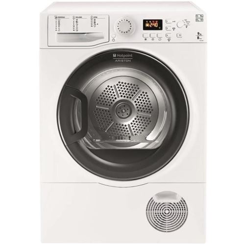 Hotpoint Ariston FTCF 97B 6HY (EU) - Sèche-linge - indépendant - largeur : 59.5 cm - profondeur : 61 cm - hauteur : 85 cm - chargement frontal - blanc