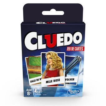 Jeu de cartes Hasbro Cluedo
