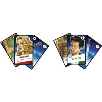 Jeu de cartes Hasbro Cluedo