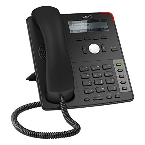 SNOM 4353 D712 Bureau Voip / SIP Affichage Téléphonique Avec Capteur De Commutateur Ethernet Rétro-Éclairage Crochet Commutateur 4 Identités SIP Ipv6