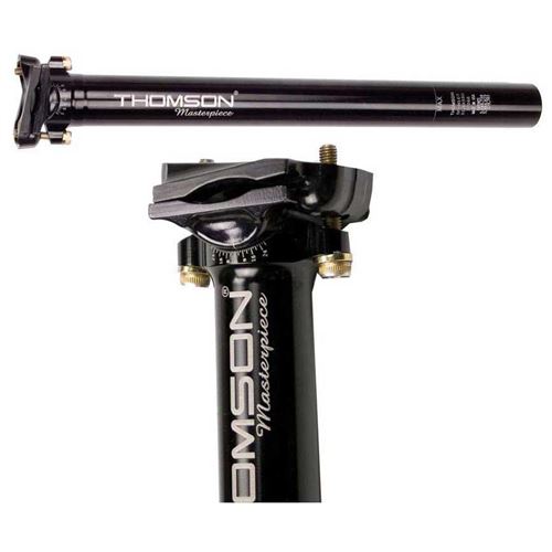 THOMSON  Masterpiece Offset 330 Mm Seatpost Noir 330 mm / 27.2 mm