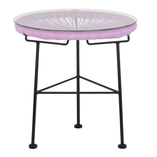Table Acapulco Violet Lavande