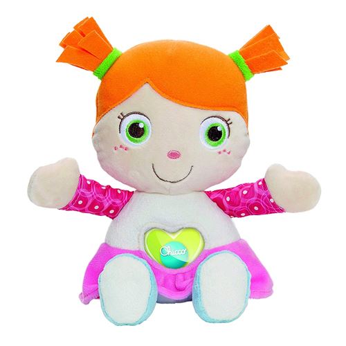 Chicco Cuddly Doll First Love, Multi-Colour