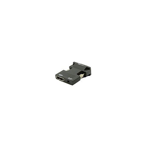Microconnect Spain hdmivgaaudiob – Adaptateur HDMI et VGA, couleur noir