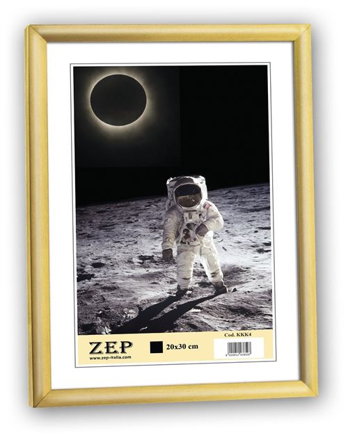 Zep KG11 Cadre Photo Plastique Doré 21 x 29,7 cm