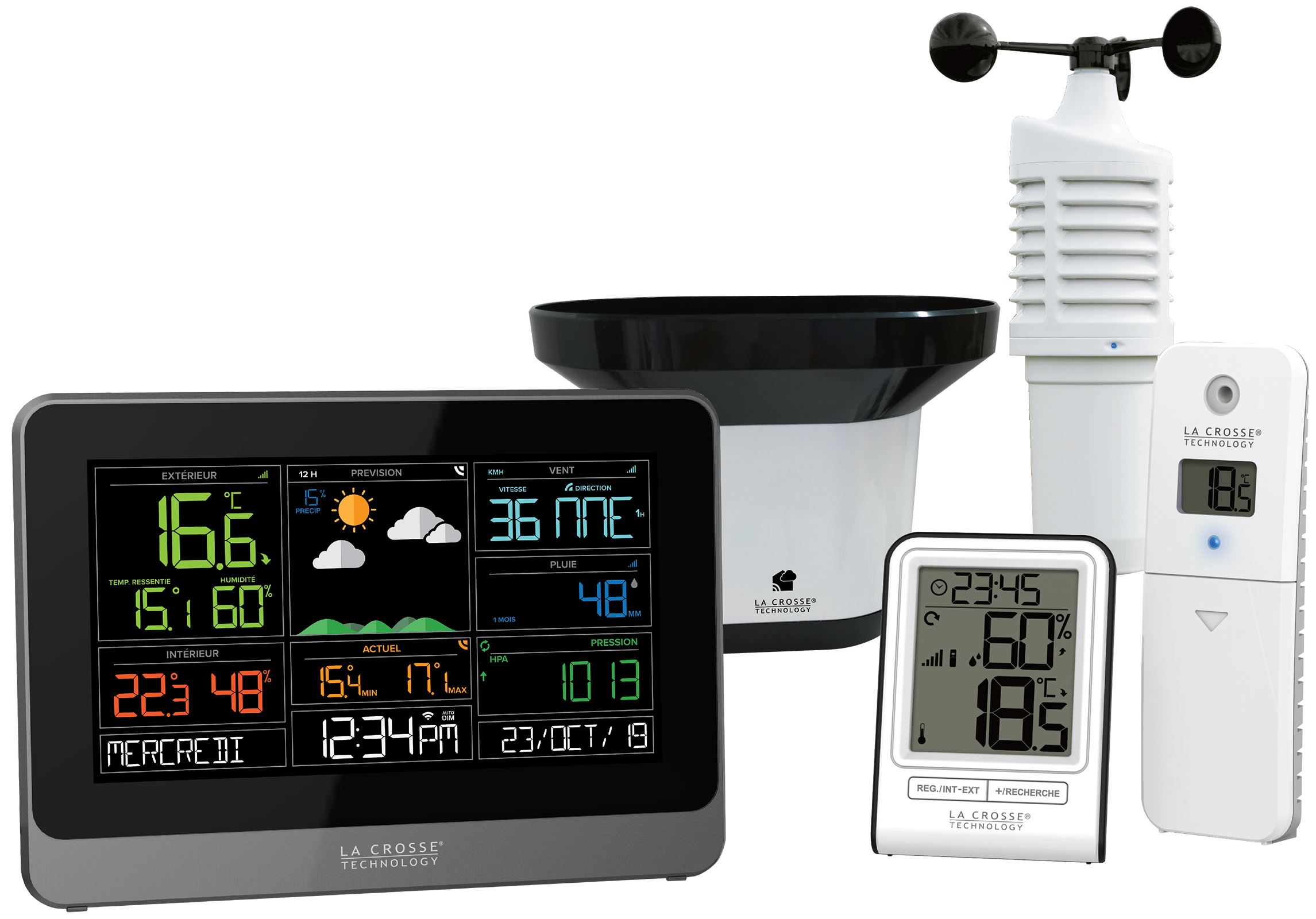 STATION METEO PRO COULEUR WIFI WS6869