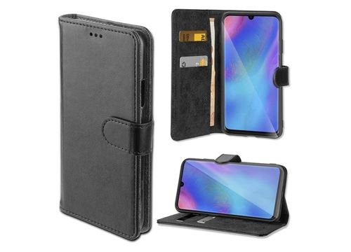 Étui Portefeuille Huawei P30 4smarts Urban Premium - Noir