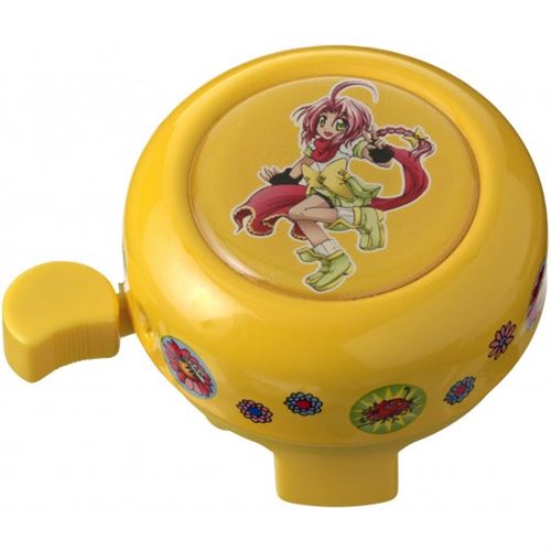 Pexkids sonnette de bicyclette Mila jaune