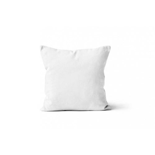 Housse de coussin unie 40x40 cm ALIX blanc, par Soleil d'ocre