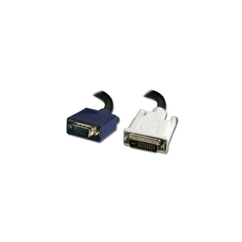 Câble VGA DVI-I mâle mâle 5m