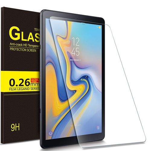 Vitre protection d'ecran integrale en verre trempé pour Samsung Galaxy Tab A 10.5 SM-T590 T595 [X1]