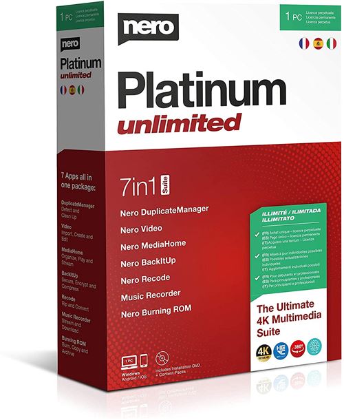 Nero Platinum Unlimited