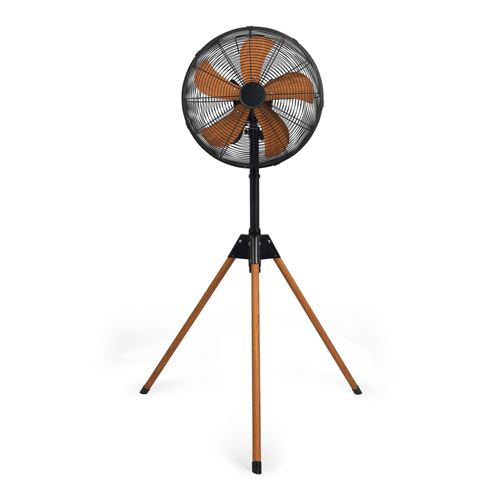 Ventilateur trépied LIVOO Feel good moments Bois Noir