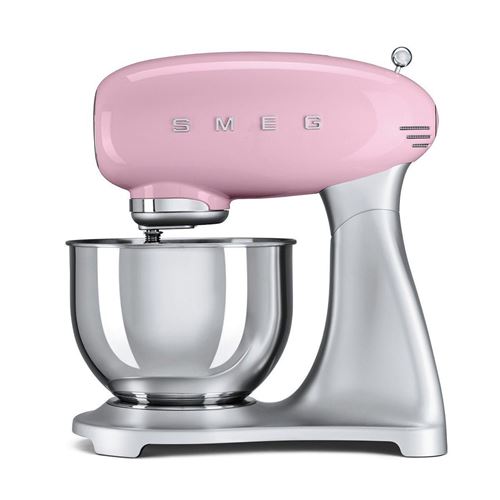 Robot multifonction Smeg SMF01PKEU Style rétro Rose