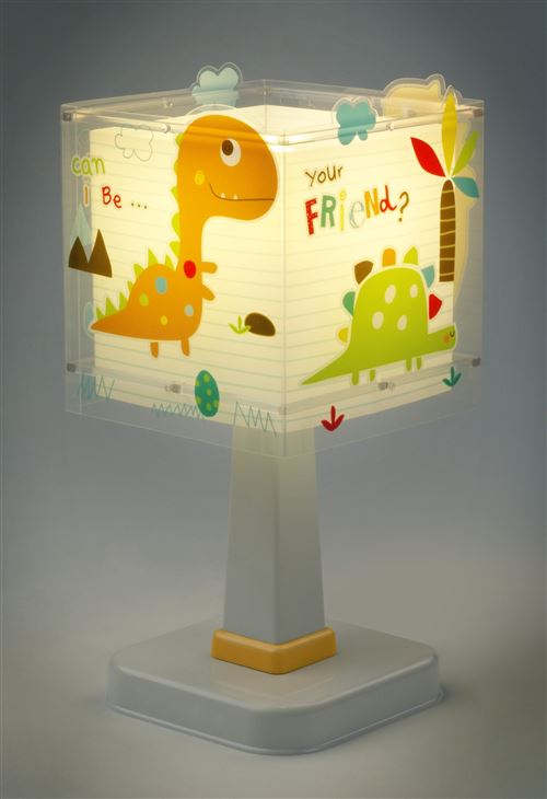 Dalber Lampe de table Dinos lueur dans les 29 cm noir blanc Dalber Lampe de table Dinos lueur dans les 29 cm noir blanc