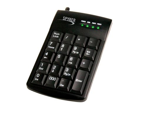 Pavé Numérique USB avec HUB USB