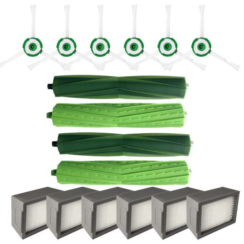 Side Brosse et filtres Hepa et pour Brosse Core i7 iRobot Roomba + Core i7 / Core i7 plus E5 E6 E7
