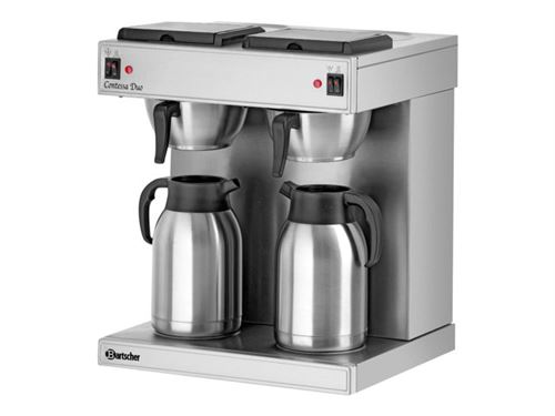 Bartscher Contessa Duo - Cafetière - nickel-chrome