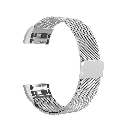 Bracelet acier Fitbit Charge 2 (noir) 