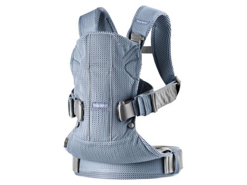 Babybjorn - Porte-bébé One Air, Bleu ardoise, Mesh 3D