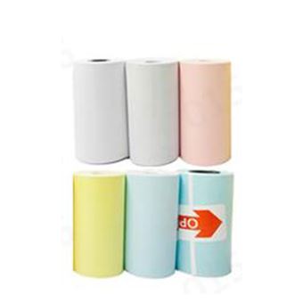 11€67 sur Papier pour imprimante pour mini imprimante thermique 57 mm 6pcs  -Multicolore - Papier d'impression - Achat & prix