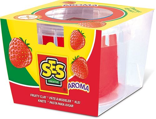 SES Creative 00412 - Pâte à modeler - rouge Fraise