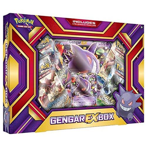 Jeu de cartes Pokemon TCG GENGAR EX BOX - 4 boosters