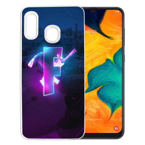 Coque pour Samsung Galaxy A20e -  Fortnite Logo Glow