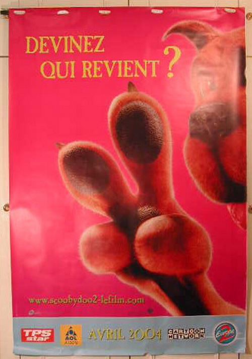 Devinez qui revient?(rouge) - 120x170 cm - AFFICHE / POSTER