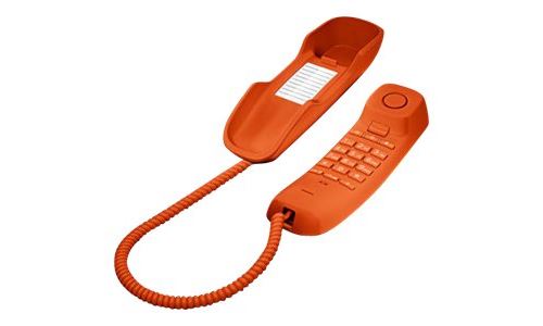 Gigaset DA210 - Téléphone filaire - orange