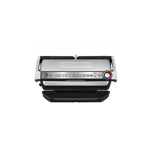 Tefal XL Gc722D-Optigrill XL Inox/Noir 2000 W Une Utilisation Simple et Intuitive-Inclinaison Des Plaques De 7? Facilite La Recu