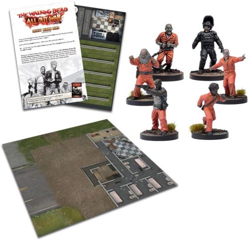 The Walking Dead All Out War 78530 – au sûr derrière Les barreaux (Expansion de Narration – édition Italienne)
