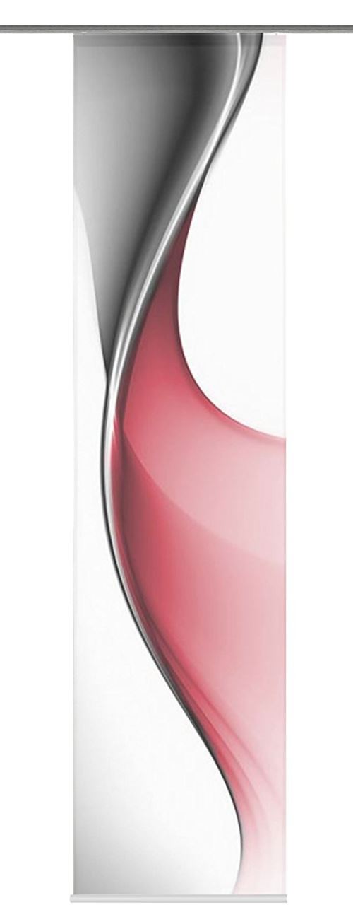 Home Fashion 86914-707 Bristol Panneau Coulissant Rouge 245 x 60 cm
