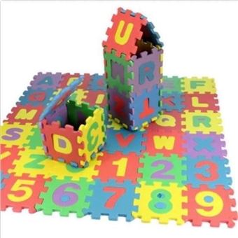 36pc Puzzle tapis mousse bébé alphabet et chiffres enfant bas âge - Tapis  pour enfant - Achat & prix