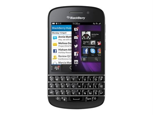 Blackberry Q10 - 4G Smartphone Blackberry - Ram 2 Go / Mémoire Interne 16Go - Microsd Slot - Écran Oel - 3.1" - 720 X 720 Pixels - Rear Camera 8 Mp - Front Camera 2 Mp - Noir