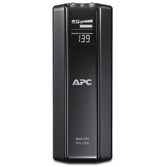 APC Back-UPS Pro 1500 - Onduleur - CA 230 V - 865 Watt - 1500 VA - USB - connecteurs de sortie : 6 - Belgique, France - 1