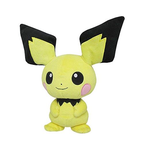 Jouet en peluche rembourré avec pichu, Collection Sanei Pokemon All Star, 8.5