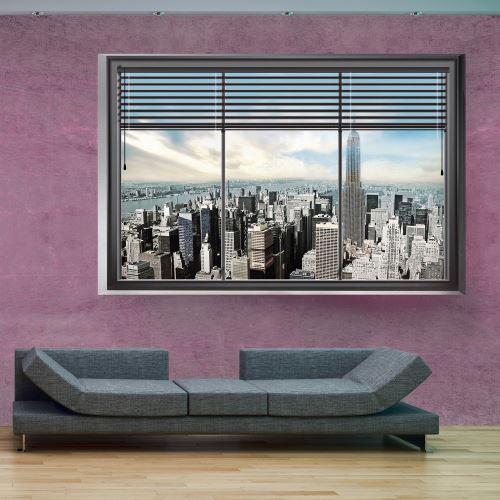 Papier peint - New York window II - Décoration, image, art | Ville et Architecture | New York |
