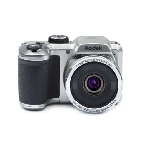 Kodak PIXPRO Astro Zoom AZ251 - Appareil photo numérique - compact - 16.15 MP - 720 p / 30 pi/s - 25x zoom optique - argent