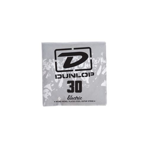 Corde au détail Dunlop DEN30 - guitare électrique - Filet rond 030