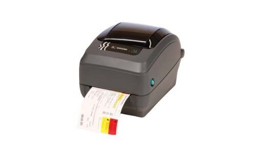 Zebra GX Series GX430t - Imprimante d'étiquettes - thermique direct/transfert thermique - Rouleau (10,8 cm) - 300 ppp - jusqu'à 102 mm/sec - parallèle, USB, série