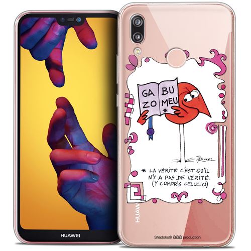Coque Gel Huawei P20 LITE (5.84 ) Extra Fine Les Shadoks® - La Vérité