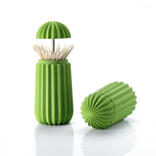 Cactus porte cure dents design - Essey - Vert