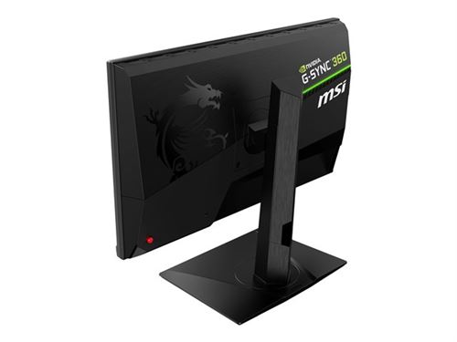 MSI Oculux NXG253R - LED-monitor - spelen - 24.5 - 1920 x 1080 Full HD (1080p) @ 360 Hz - IPS - 400 cd/m² - 1000:1 - 1 ms - 2xHDMI, DisplayPort - zwart