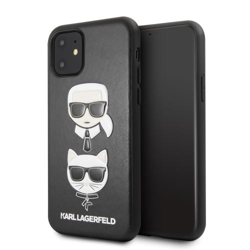 Coque pour Iphone 11 Pro Max Karl Lagerfeld Choupette Embossed noir