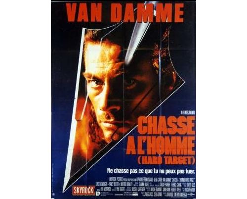 Chasse A l'Homme AFFICHE CINEMA ORIGINALE
