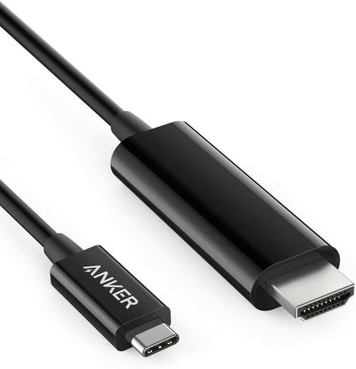 Adaptateur vidéo Plug-and-Play 4K 60Hz pour MacBook Pro/Air/iPad Pro de Type C (2018), Dell XPS, Surface Book 2