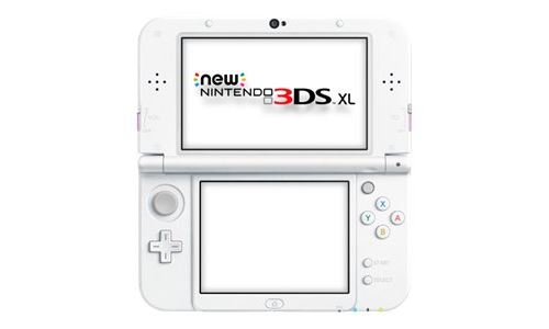 Console Nintendo New 3DS XL Rose et Blanc